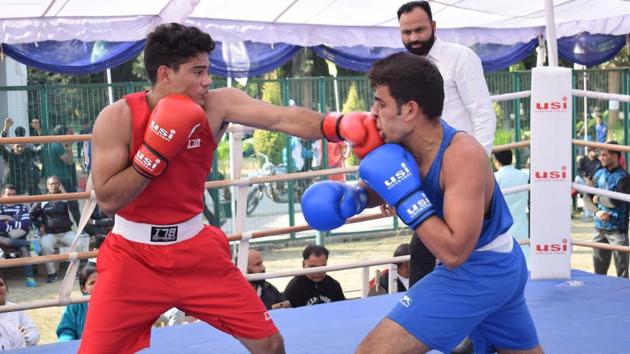 India’s boxer are assured of at least 10 medals in the Asian Games Testing event in Jakarta. (Image for representational purposes)(HT Photo)