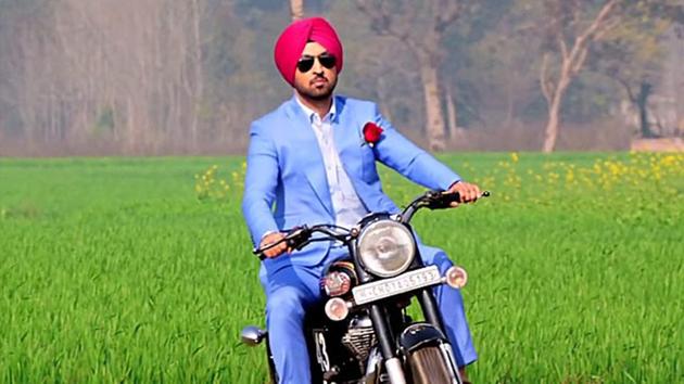 Diljit Dosanjh in a still from Sardaar Ji.