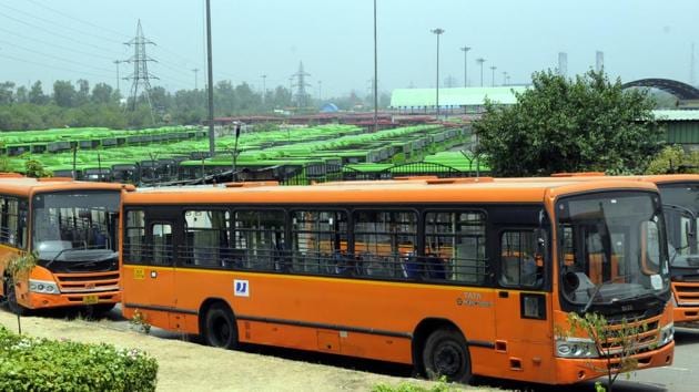 The complainant says none of the passengers on the orange cluster bus came to her support when she raised an alarm. (HT Photo/For representation only) The complainant says none of the passengers on the orange cluster bus came to her support when she raised an alarm. (HT Photo/For representation only)