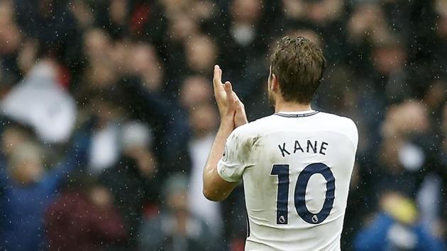 Tottenham Hotspur's English striker Harry Kane has six goals in six UEFA Champions League games this season and only Cristiano Ronaldo, with nine, has more. (AFP) Tottenham Hotspur's English striker Harry Kane has six goals in six UEFA Champions League games this season and only Cristiano Ronaldo, with nine, has more. (AFP)