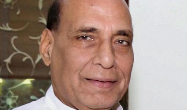 Home minister Rajnath Singh was told that the highest level of security has been put in place in Jammu and Kashmir and steps were being taken to foil attempts by terrorists to disturb peace. (PTI File Photo) Home minister Rajnath Singh was told that the highest level of security has been put in place in Jammu and Kashmir and steps were being taken to foil attempts by terrorists to disturb peace. (PTI File Photo)
