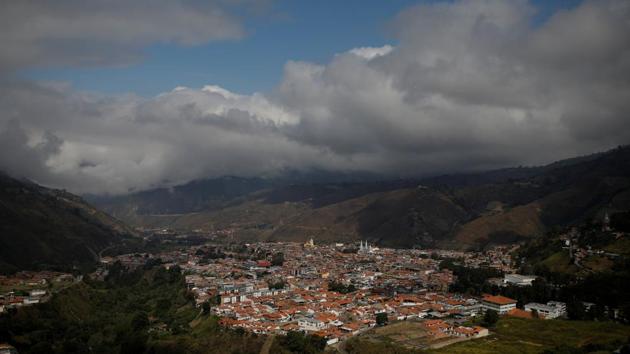 An overview of La Grita, Venezuela. Javier Escalante, who transports vegetables from here to Caracas says, “It’s madness... But if we stop, how do we earn a living for our families? How do Venezuelans eat? And how do the peasant farmers sell their produce? We have no choice but to keep going.” (Carlos Garcia Rawlins / REUTERS) An overview of La Grita, Venezuela. Javier Escalante, who transports vegetables from here to Caracas says, “It’s madness... But if we stop, how do we earn a living for our families? How do Venezuelans eat? And how do the peasant farmers sell their produce? We have no choice but to keep going.” (Carlos Garcia Rawlins / REUTERS)