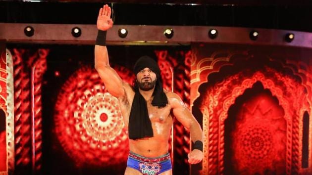 Jinder Mahal’s WWE title run didn’t quite get the boost in Network subscribers the company would have hoped for, but that hasn’t deterred their expansion plans in the Indian market.(WWE)