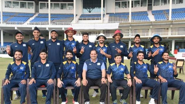 Punjab beat Bengal by four wickets to win the Men’s Cricket Under-23 One-Day League.(HT Photo)