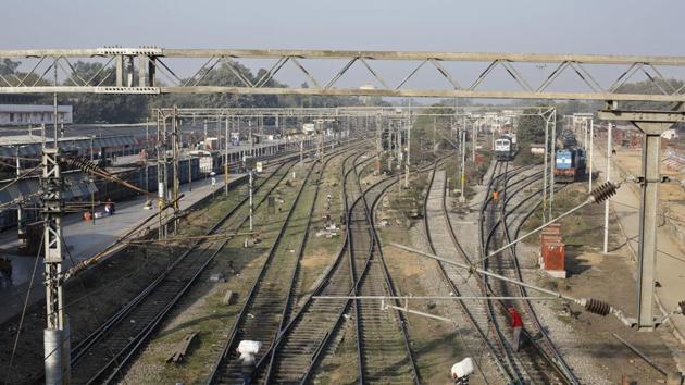 The youths were so engrossed in filming that they did not realise a train was approaching. (AP/REPRESENTATIVE IMAGE) The youths were so engrossed in filming that they did not realise a train was approaching. (AP/REPRESENTATIVE IMAGE)