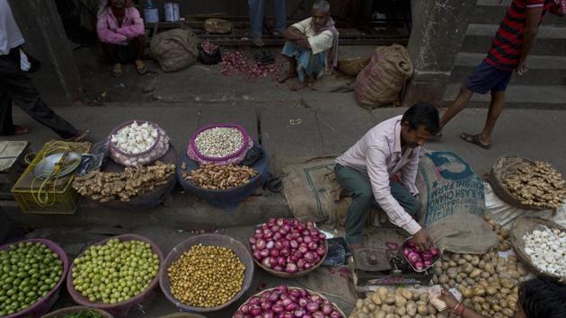 January inflation stood at 5.1%, a shade below December’s 5.2%, and BofAML is tracking February inflation at 4.7% with tomato/onion prices slipping. (AP File Photo) January inflation stood at 5.1%, a shade below December’s 5.2%, and BofAML is tracking February inflation at 4.7% with tomato/onion prices slipping. (AP File Photo)