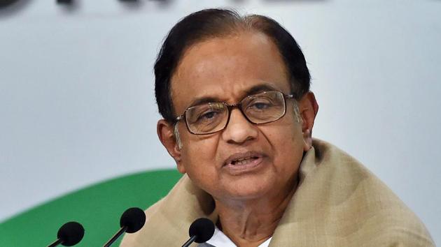 Congress Leader and former finance minister P Chidambaram addresses a press conference in New Delhi. (PTI file) Congress Leader and former finance minister P Chidambaram addresses a press conference in New Delhi. (PTI file)