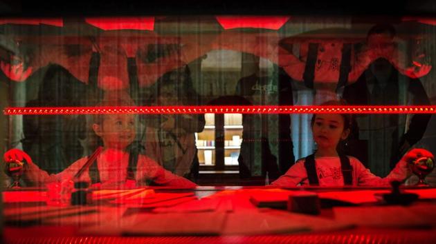 In another room, one can flip through the pages of the “Register of Love”, weighing 53 kilogrammes and consisting of 3,200 pages that will be gradually filled with notes from lovers who visit the former dwelling of the poet’s muse. (Vladimir Simicek / AFP) In another room, one can flip through the pages of the “Register of Love”, weighing 53 kilogrammes and consisting of 3,200 pages that will be gradually filled with notes from lovers who visit the former dwelling of the poet’s muse. (Vladimir Simicek / AFP)