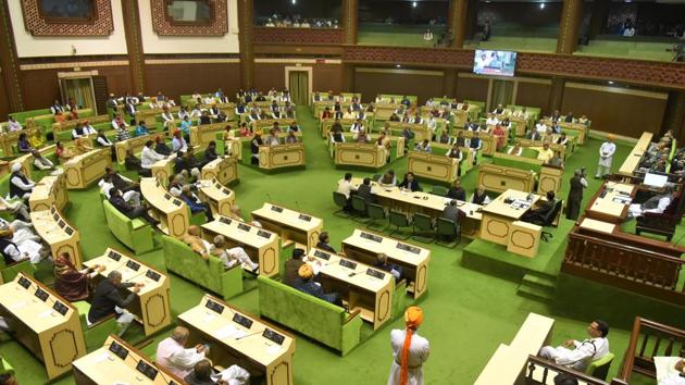 Chief minister Vasunhara Raje made the announced of digitizing and microfilming of administrative and historic documents in her budget speech on Monday, which will cost more than ₹10 crore. (HT FILE PHOTO) Chief minister Vasunhara Raje made the announced of digitizing and microfilming of administrative and historic documents in her budget speech on Monday, which will cost more than ₹10 crore. (HT FILE PHOTO)