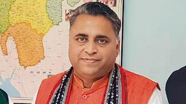 BJP Tripura in charge Sunil Deodhar. (HT Photo) BJP Tripura in charge Sunil Deodhar. (HT Photo)