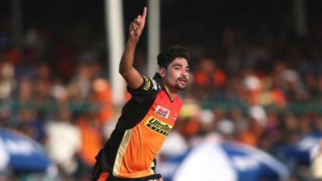 Mohammed Siraj’s 5/37 guided Hyderabad to a 84-run win over Chhattisgarh in the Vijay Hazare Trophy.(BCCI)