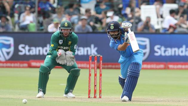 Virat Kohli and Rohit Sharma stitched a 105-run stand that took India towards a big total. (BCCI) 