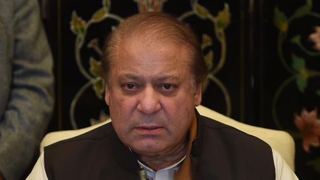 Former Pakistani prime minister Nawaz Sharif addresses a press conference in Islamabad on January 3. (AFP file) Former Pakistani prime minister Nawaz Sharif addresses a press conference in Islamabad on January 3. (AFP file)