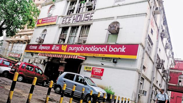 The branch of Punjab National Bank at ECE house in Connaught Place, New Delhi.(File)