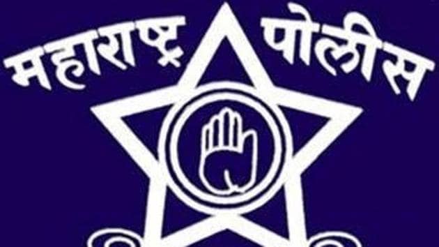 The incident took place at Chandgad police station in Kolhapur on Wednesday. (Maharashtra police logo) The incident took place at Chandgad police station in Kolhapur on Wednesday. (Maharashtra police logo)