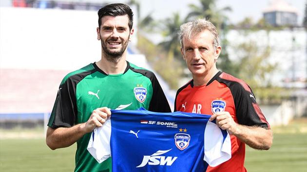 Bengaluru FC have signed 32- year-old Spanish striker Daniel Lucas Segovia as a replacement for Braulio Nobrega. (Bengaluru FC) Bengaluru FC have signed 32- year-old Spanish striker Daniel Lucas Segovia as a replacement for Braulio Nobrega. (Bengaluru FC)