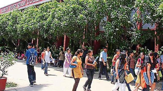 St Stephen’s and Lady Shri Ram colleges have not shared mandatory data required for the ranking exercise. (ARVIND YADAV/HT Archive) St Stephen’s and Lady Shri Ram colleges have not shared mandatory data required for the ranking exercise. (ARVIND YADAV/HT Archive)