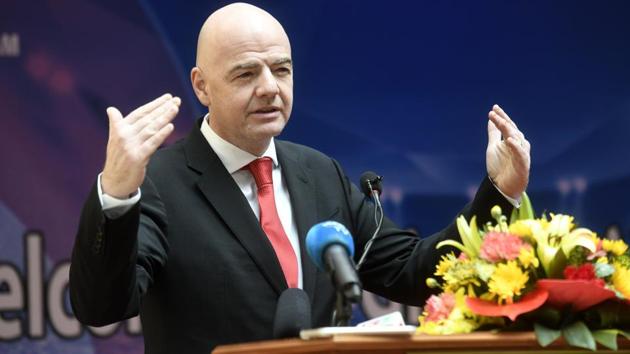 FIFA president Gianni Infantino wants to introduce new rules to limit agents’ fees and transfer market spending after 2017 saw transfer fees spike further upwards. (AFP) FIFA president Gianni Infantino wants to introduce new rules to limit agents’ fees and transfer market spending after 2017 saw transfer fees spike further upwards. (AFP)