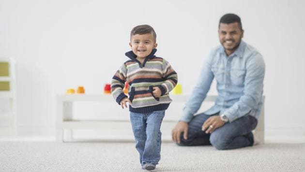 In many ways, the boy child’s role model is his father. And if the father is seen as sharing in the household work, including bringing up children, this has a lasting impact as the boy moves into adulthood.(iStock)