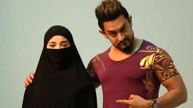 Aamir Khan plays a mentor to Zaira Wasim in Secret Superstar.