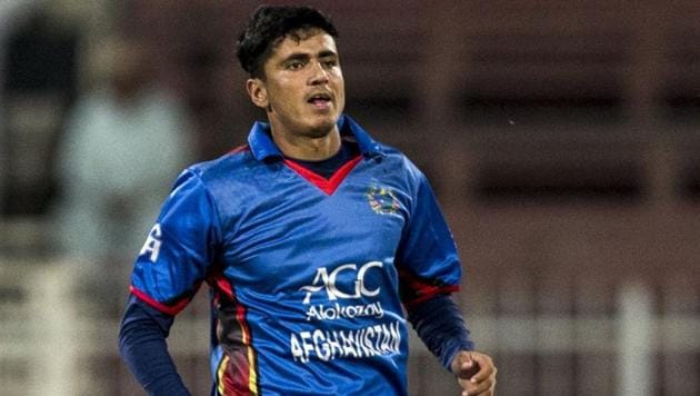 Afghanistan appear to have unearthed another spin sensation, with Mujeeb Zadran taking a record-breaking ODI five-for against Zimbabwe.(Twitter:@ICC)