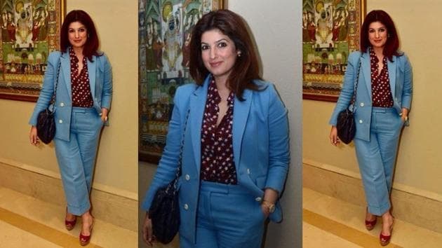 Twinkle Khanna is a pantsuit fashion icon who's making it the trend to wear  | Fashion Trends - Hindustan Times
