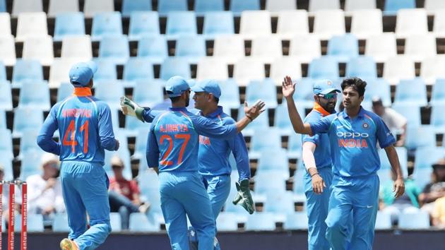Shardul Thakur got India off to a good start as he removed Hashim Amla in the seventh over.  (BCCI ) 