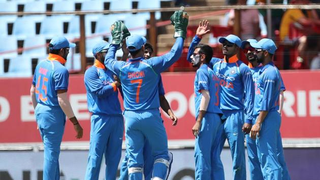 Thakur then removed Markram (for 24) as South Africa were 43/2 at the end of the powerplay.  (BCCI ) 