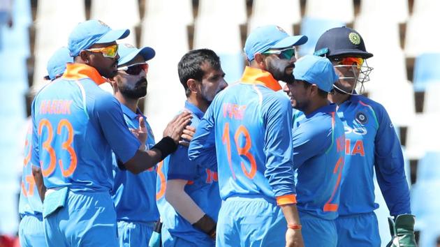 India got the wickets of Heinrich Klaasen, Farhaan Behardien and Chris Morris in quick time to leave the hosts in all sorts of trouble.  (BCCI ) 