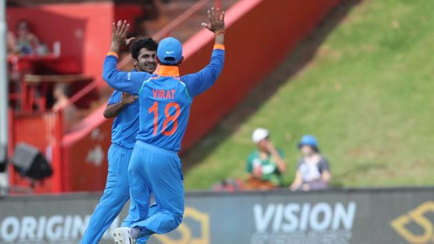 Thakur took a total of four wickets as South Africa were bundled out for 204.  (BCCI ) 