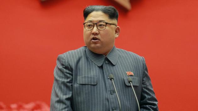 North Korean leader Kim Jong Un speaks during the conference of cell chairpersons of the ruling party in Pyongyang. (AP File Photo) North Korean leader Kim Jong Un speaks during the conference of cell chairpersons of the ruling party in Pyongyang. (AP File Photo)