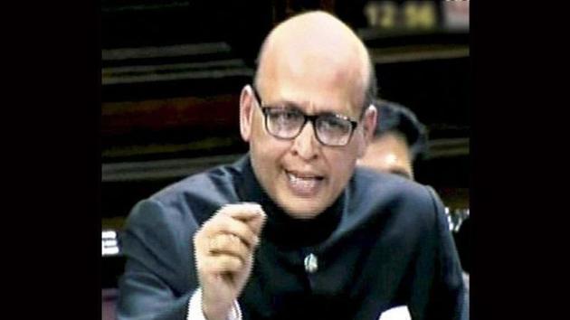 File photo of Congress leader Abhishek Manu Singhvi in the Rajya Sabha in New Delhi. (PTI photo) File photo of Congress leader Abhishek Manu Singhvi in the Rajya Sabha in New Delhi. (PTI photo)