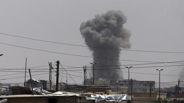 The attack occurred on the village of Aranda in the Kurdish-controlled enclave of Afrin. Victims suffered shortness of breath, skin rashes, vomiting and low blood pressure. (AP File Photo) The attack occurred on the village of Aranda in the Kurdish-controlled enclave of Afrin. Victims suffered shortness of breath, skin rashes, vomiting and low blood pressure. (AP File Photo)