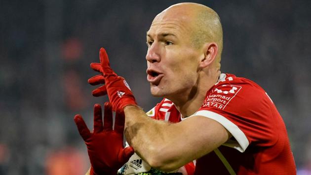 Bayern Munich's Dutch winger Arjen Robben thinks he still has two more years at the top left in him. (AFP) Bayern Munich's Dutch winger Arjen Robben thinks he still has two more years at the top left in him. (AFP)