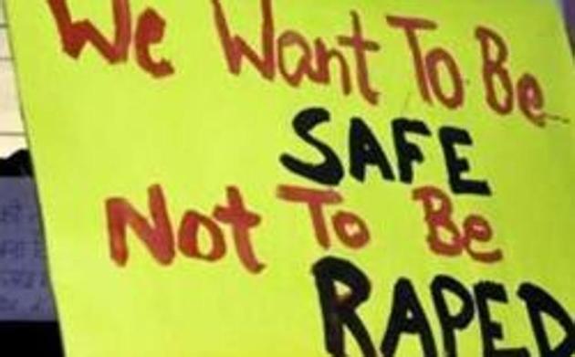 A 19-year-old girl was allegedly gangraped by two men in an empty bogie of a Delhi-Ranchi train.(HT File Photo/For Representation) A 19-year-old girl was allegedly gangraped by two men in an empty bogie of a Delhi-Ranchi train.(HT File Photo/For Representation)