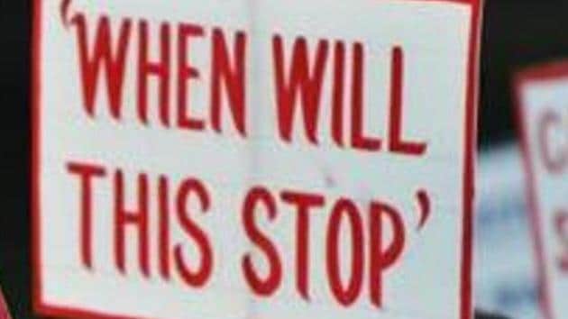 The Noida incident comes barely a few days after a special police officer was arrested in Jammu and Kashmir for allegedly raping and killing an eight-year-old girl in the Kathua area of Jammu.(AFP Photo/For Representative purposes)