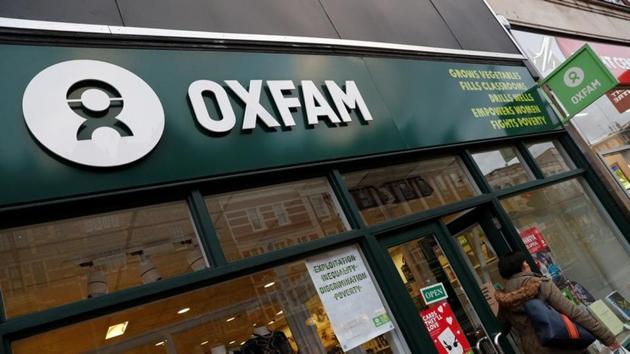 A sign is seen above a branch of Oxfam in London, Britain. (REUTERS File Photo) A sign is seen above a branch of Oxfam in London, Britain. (REUTERS File Photo)