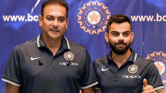 Ravi Shastri was all praise for Indian cricket team skipper Virat Kohli after their win over South Africa in Centurion on Friday.(PTI)