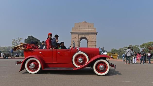 “These events add colours to the vibrant tourism sector of the country. The current generation will also get to appreciate the culture of preservation that these car lovers espouse,” Union Minister of State for Culture Mahesh Sharma said. (Anushree Fadnavis / HT Photo) “These events add colours to the vibrant tourism sector of the country. The current generation will also get to appreciate the culture of preservation that these car lovers espouse,” Union Minister of State for Culture Mahesh Sharma said. (Anushree Fadnavis / HT Photo)
