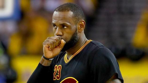 LeBron James, a 14-time NBA all-star, was responding to comments by Fox News presenter Laura Ingraham who said sports stars should stay out of politics, claiming James should “shut up and dribble.” (AFP) LeBron James, a 14-time NBA all-star, was responding to comments by Fox News presenter Laura Ingraham who said sports stars should stay out of politics, claiming James should “shut up and dribble.” (AFP)