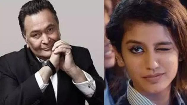 Rishi Kapoor praised Priya Prakash Varrier but had one question -- why didn’t you come in my heydays?