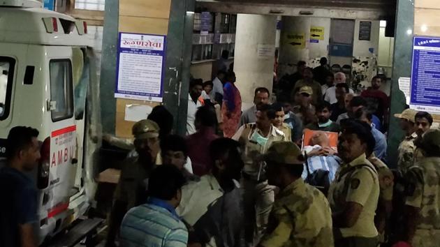 DSK (on stretcher) being shifted to Deenanath Mangeshkar Hospital from Sassoon Hospital on Sunday. (HT PHOTO) DSK (on stretcher) being shifted to Deenanath Mangeshkar Hospital from Sassoon Hospital on Sunday. (HT PHOTO)