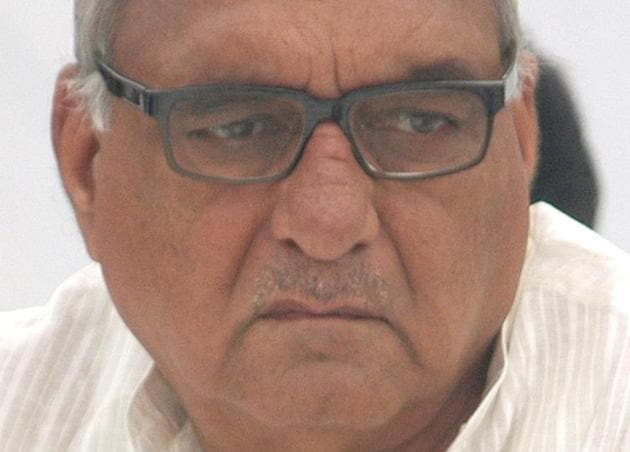 Former Haryana chief minister Bhupinder Singh Hooda (HT File) Former Haryana chief minister Bhupinder Singh Hooda (HT File)