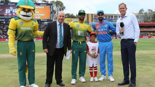 South Africa won the toss and opted to bowl.  (BCCI ) 