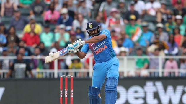 Rohit Sharma gave India a fiery start before losing his wicket in the second over. He scored 21 off just 9 balls.  (BCCI ) 