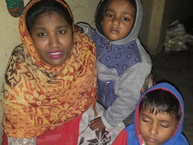 Family of one of the deceased men in Ishwar Colony, Ludhiana, on Friday. (HT Photo) Family of one of the deceased men in Ishwar Colony, Ludhiana, on Friday. (HT Photo)