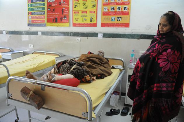 Lack of infrastructure at the Civil Hospital has hurt its ability to dispense quality healthcare to the people. (Parveen Kumar/HT FILE) Lack of infrastructure at the Civil Hospital has hurt its ability to dispense quality healthcare to the people. (Parveen Kumar/HT FILE)