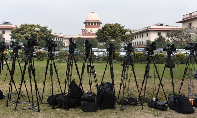 Hearings for several important cases will continue in the Supreme Court this week. (HT File Photo) Hearings for several important cases will continue in the Supreme Court this week. (HT File Photo)
