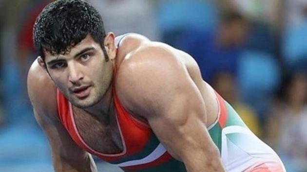 Alireza Karimi Mashiani was banned for losing a match deliberately to avoid facing an Israeli opponent in the U-23 world championships.(AFP)