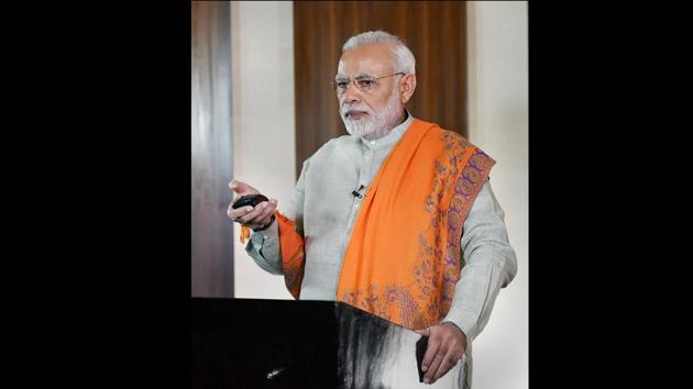 Prime Minister Narendra Modi today launched Nasscom’s platform - FutureSkills - for skill development in eight varied technologies. He launched the platform via video conference during the inaugural session of the World Congress on Information Technology (WCIT)-2018. Nasscom also inked an agreement with the Ministry of Electronics and IT for strengthening re-skilling initiatives. (pti) Prime Minister Narendra Modi today launched Nasscom’s platform - FutureSkills - for skill development in eight varied technologies. He launched the platform via video conference during the inaugural session of the World Congress on Information Technology (WCIT)-2018. Nasscom also inked an agreement with the Ministry of Electronics and IT for strengthening re-skilling initiatives. (pti)